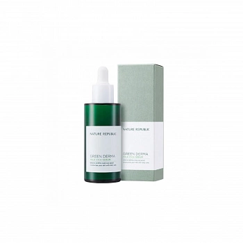 Мягкая увлажняющая сыворотка Green Derma Mild Cica Serum